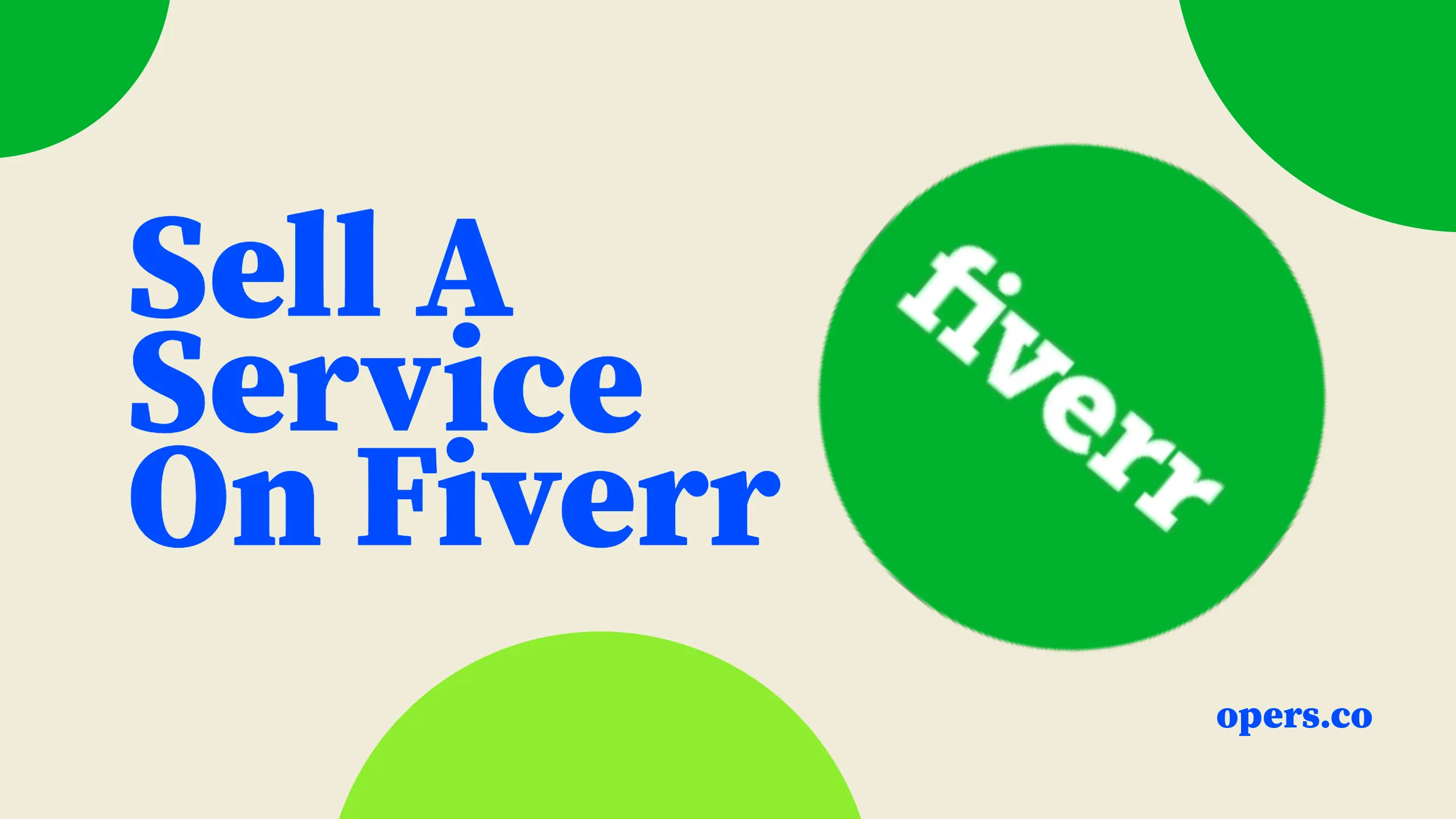 How to Make Money on Fiverr